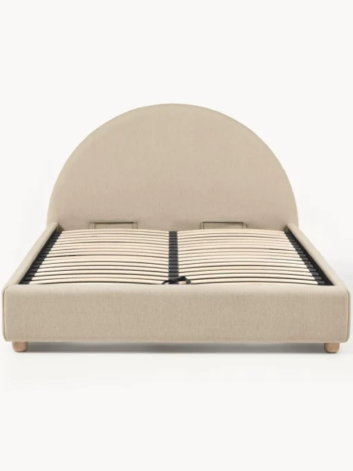 Letto Imbottito Con Contenitore Ebba