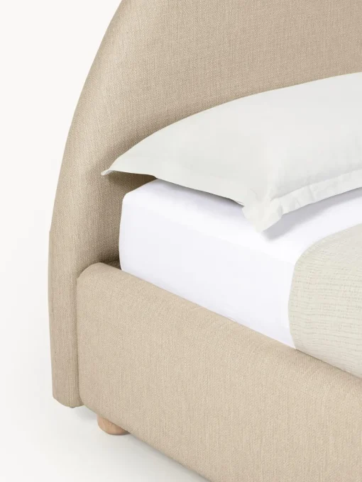 Letto Imbottito Con Contenitore Ebba