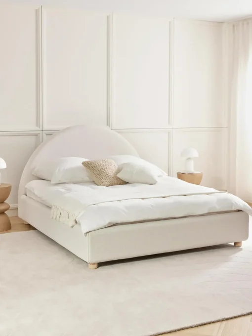 Letto Imbottito Con Contenitore Ebba