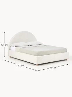 Letto Imbottito Con Contenitore Ebba