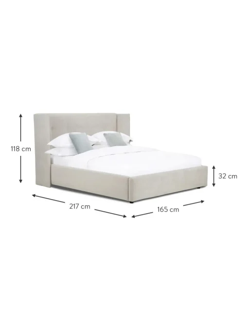 Letto Imbottito Con Contenitore Star