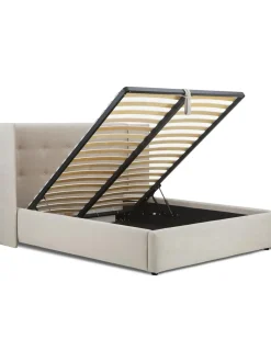 Letto Imbottito Con Contenitore Star