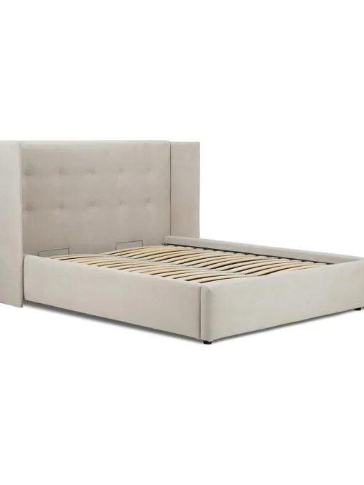 Letto Imbottito Con Contenitore Star