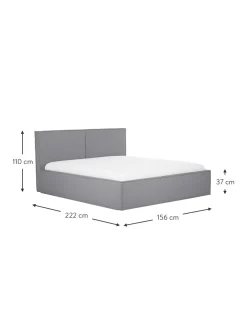 Letto Imbottito Con Contenitore Dream