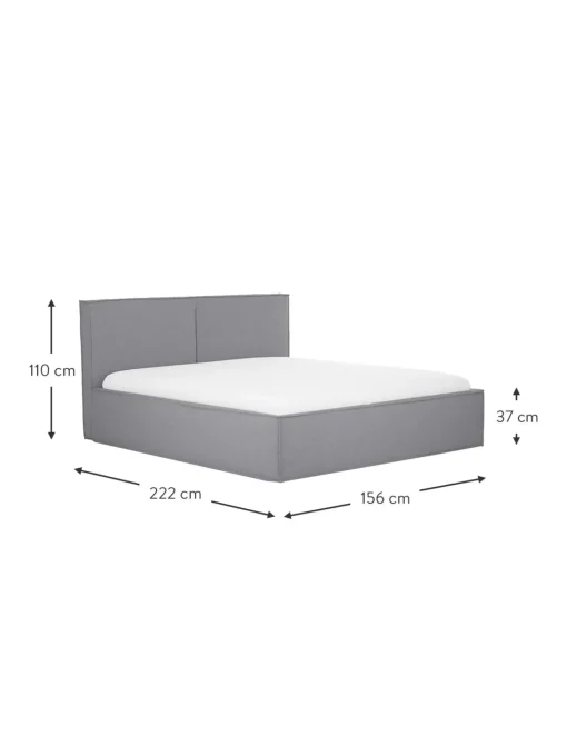 Letto Imbottito Con Contenitore Dream
