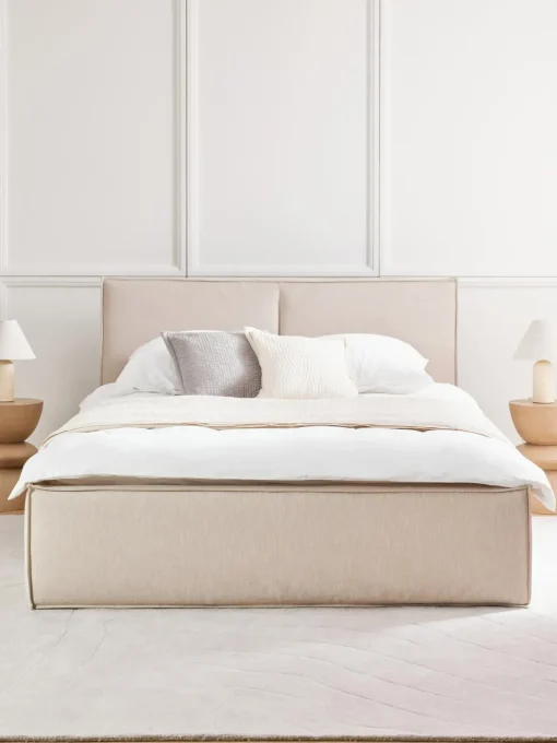 Letto Imbottito Con Contenitore Dream