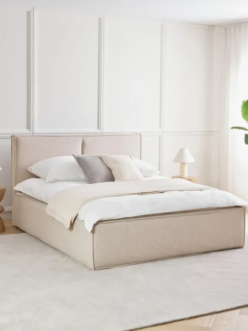 Letto Imbottito Con Contenitore Dream