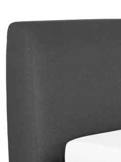 Letto Imbottito Con Contenitore Cloud