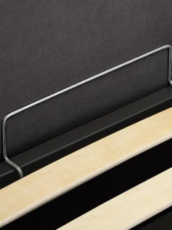 Letto Imbottito Con Contenitore Cloud