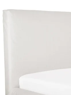 Letto Imbottito Con Contenitore Feather