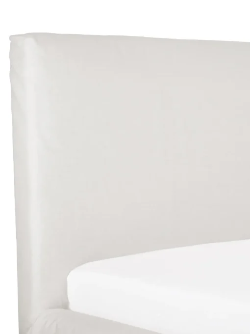 Letto Imbottito Con Contenitore Feather