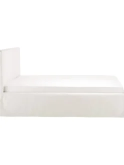 Letto Imbottito Con Contenitore Feather