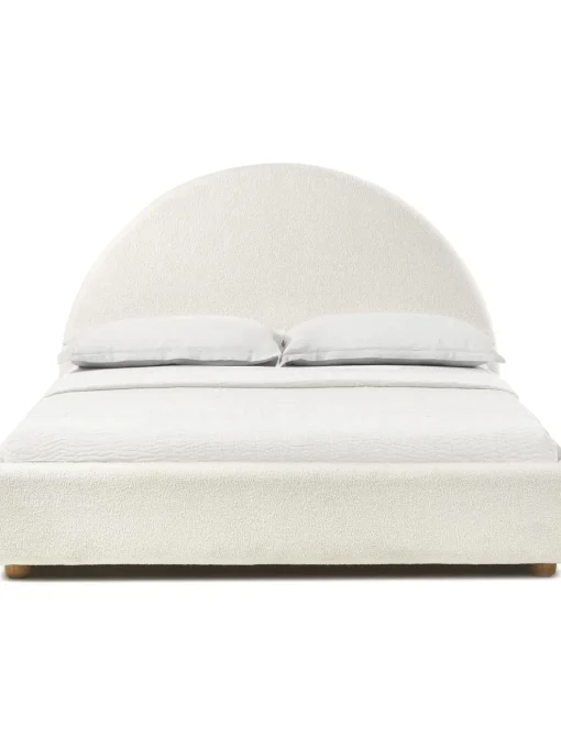 Letto Imbottito In Boucle Ebba