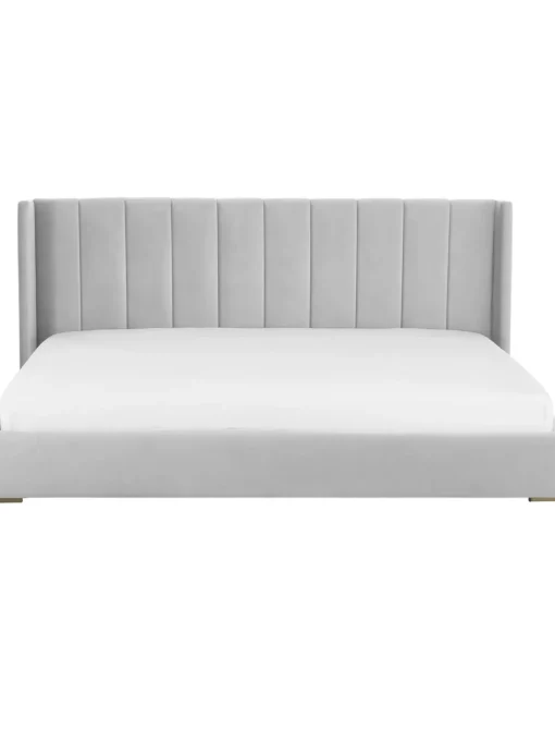 Letto Imbottito In Velluto Dusk