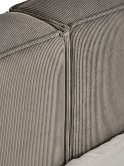 Letto Imbottito In Velluto A Coste Lennon