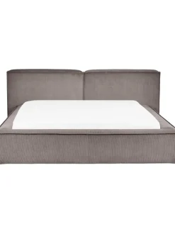 Letto Imbottito In Velluto A Coste Lennon