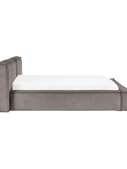 Letto Imbottito In Velluto A Coste Lennon