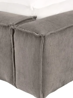 Letto Imbottito In Velluto A Coste Lennon