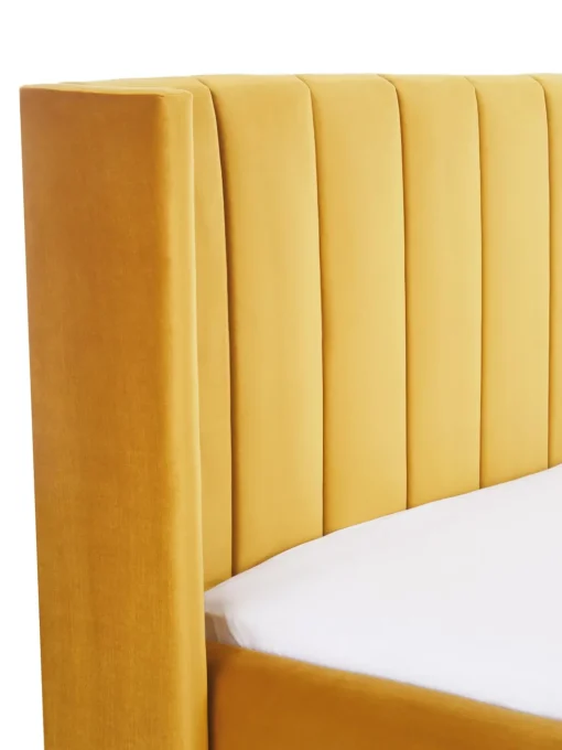 Letto Imbottito In Velluto Dusk