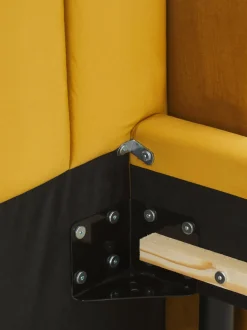Letto Imbottito In Velluto Dusk