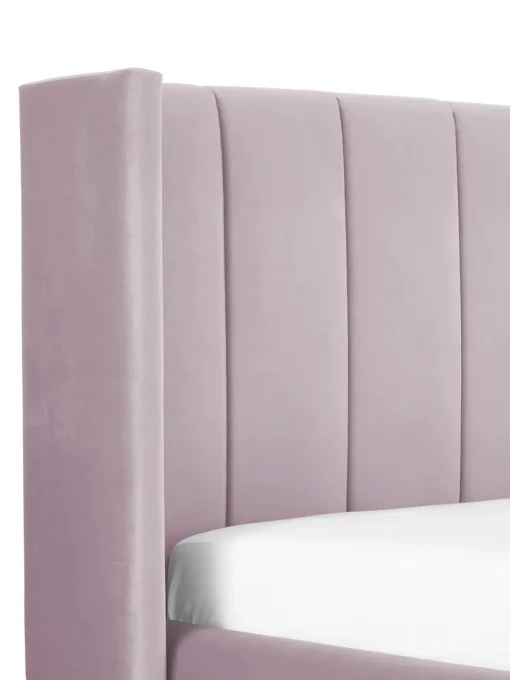 Letto Imbottito In Velluto Dusk