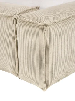 Letto Imbottito In Velluto A Coste Con Contenitore Lennon