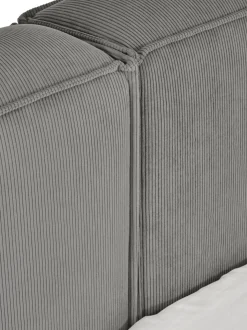 Letto Imbottito In Velluto A Coste Lennon