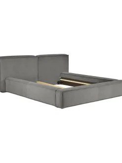 Letto Imbottito In Velluto A Coste Lennon