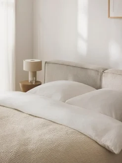 Letto Imbottito In Velluto A Coste Lennon