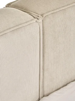 Letto Imbottito In Velluto A Coste Lennon