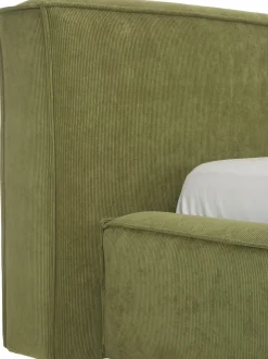 Letto Imbottito In Velluto A Coste Lennon
