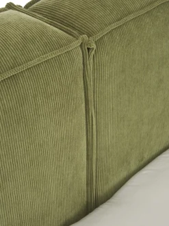 Letto Imbottito In Velluto A Coste Lennon