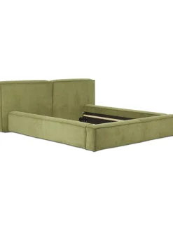Letto Imbottito In Velluto A Coste Lennon