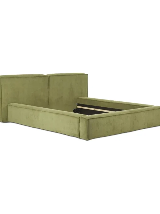 Letto Imbottito In Velluto A Coste Lennon