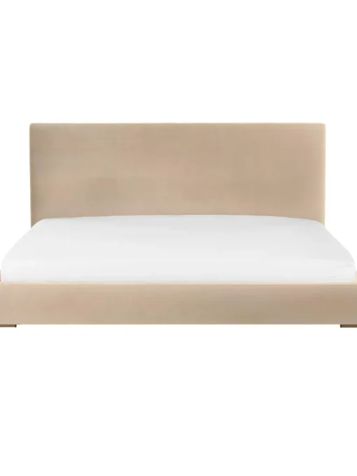 Letto Imbottito In Velluto Peace