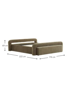 Letto Imbottito Komoro
