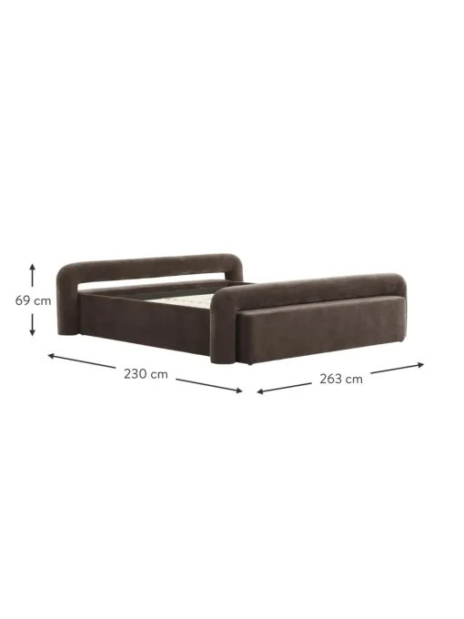 Letto Imbottito Komoro