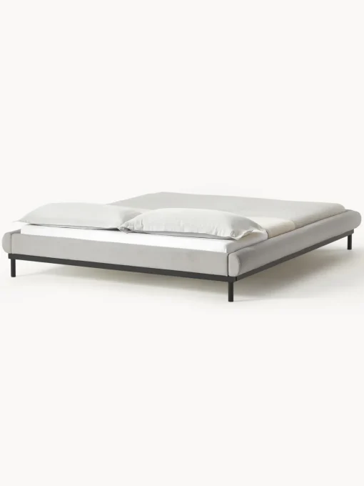 Letto Imbottito Senza Testiera Meya