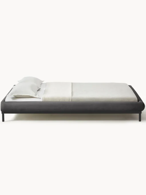 Letto Imbottito Senza Testiera Meya