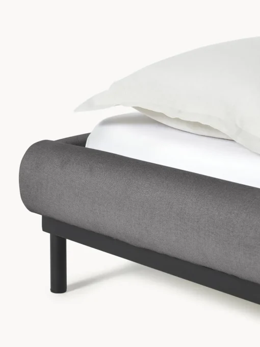 Letto Imbottito Senza Testiera Meya