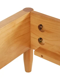 Letto In Legno Di Pino Massiccio Windsor