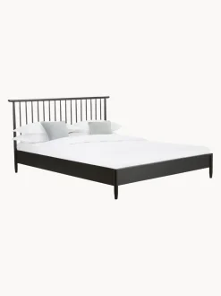 Letto In Legno Di Pino Massiccio Con Testiera Windsor