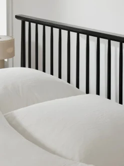 Letto In Legno Di Pino Massiccio Con Testiera Windsor