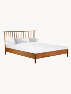 Letto In Legno Di Pino Massiccio Con Testiera Windsor
