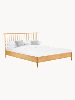 Letto In Legno Di Pino Massiccio Con Testiera Windsor