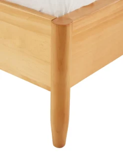 Letto In Legno Di Pino Massiccio Con Testiera Windsor