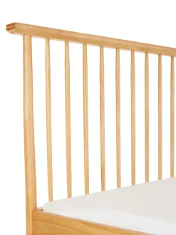 Letto In Legno Di Pino Massiccio Con Testiera Windsor