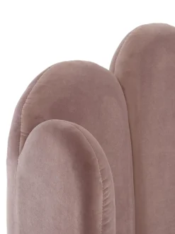 Letto Matrimoniale Imbottito In Velluto Glamour