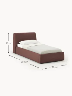 Letto Singolo Con Contenitore Cloud