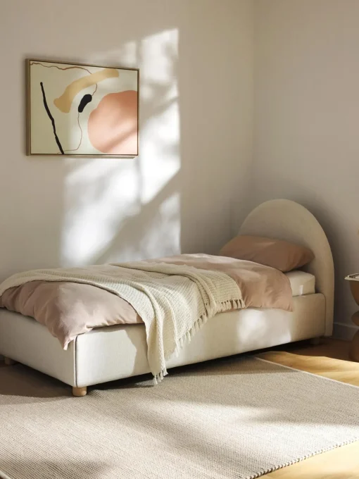 Letto Singolo Con Contenitore Ebba